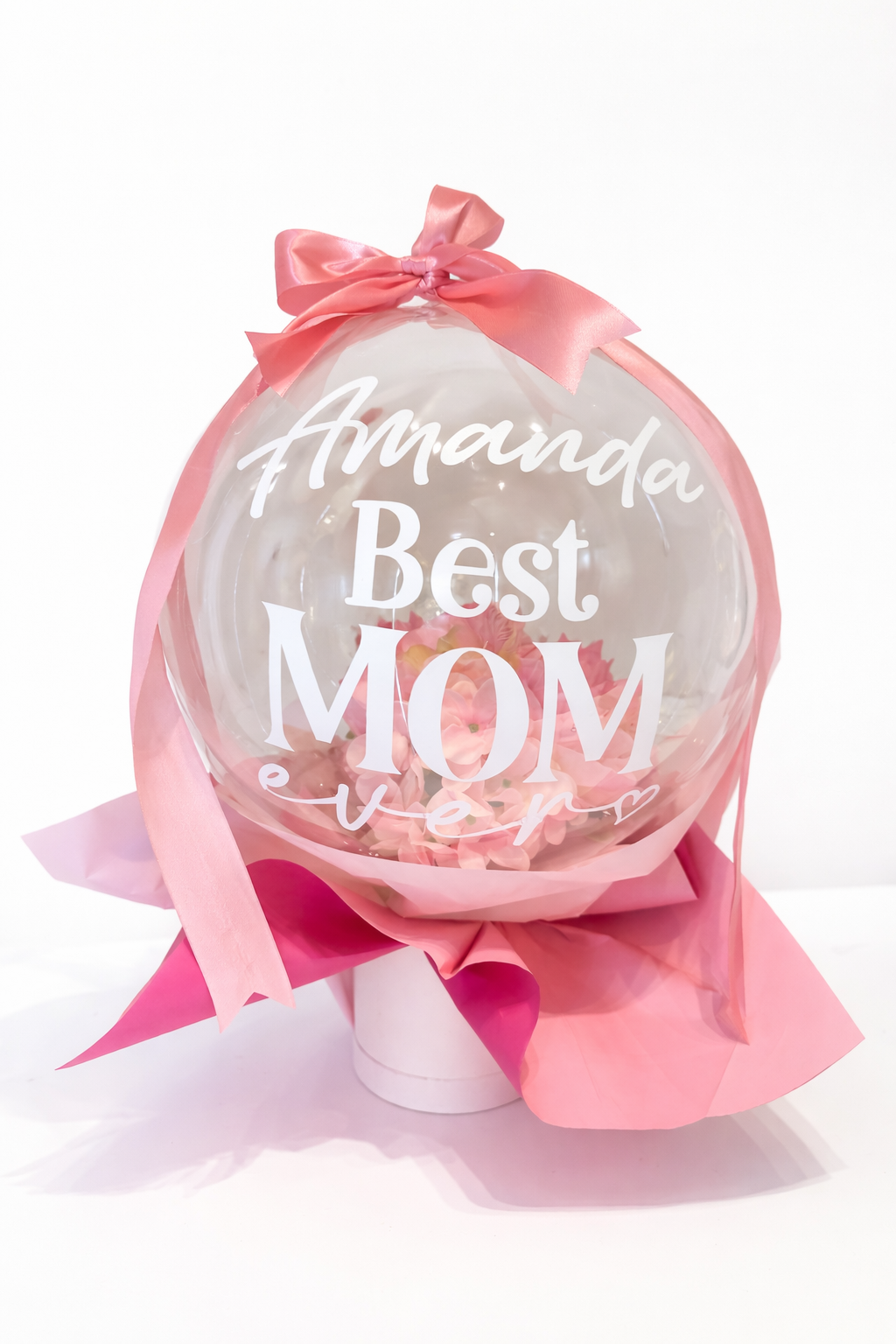 Luxury Bubble Flower Balloon Bouquet