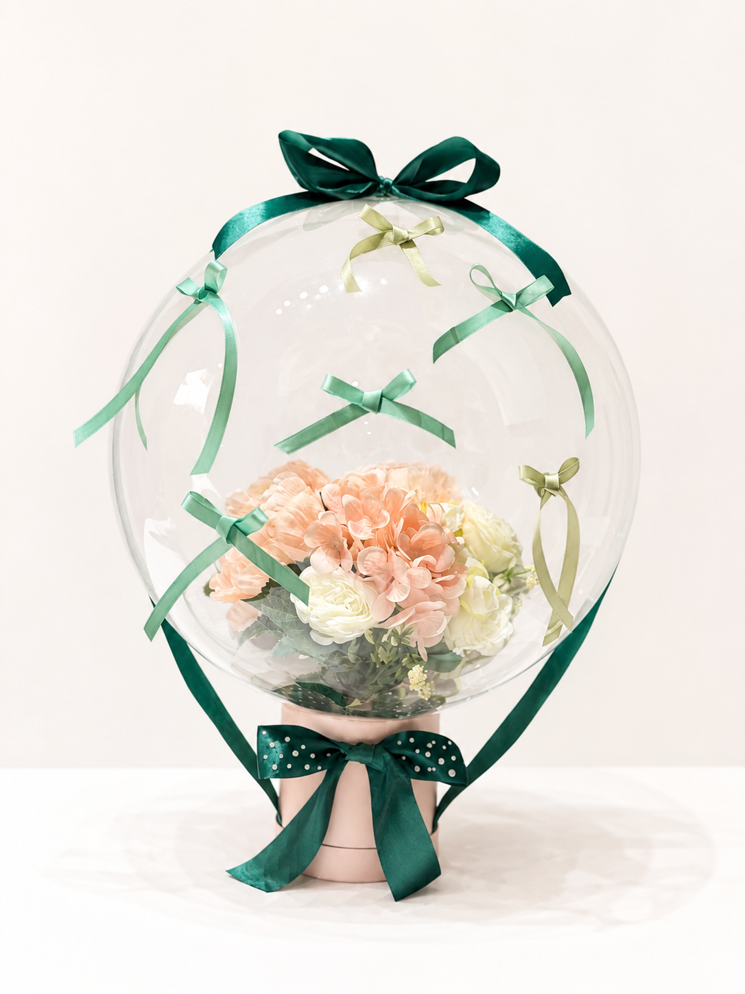 Luxury Floral Bubble Balloon