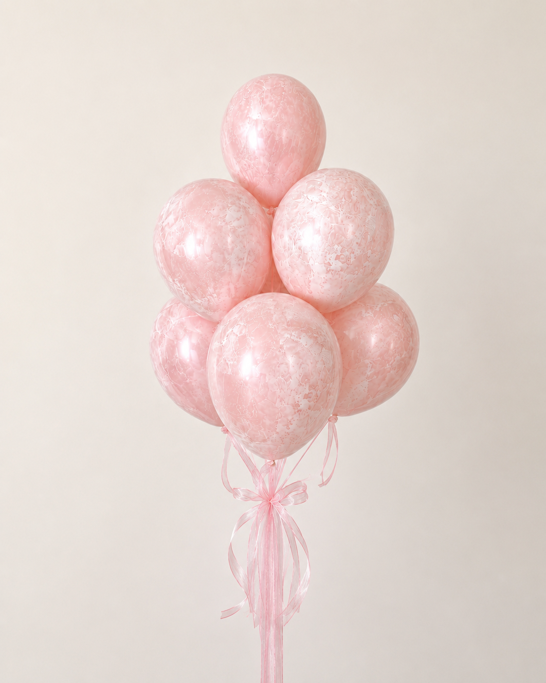 Hand-Painted Marble Balloon Bouquet